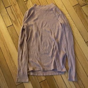 Comfortable Japanese pink long sleeve